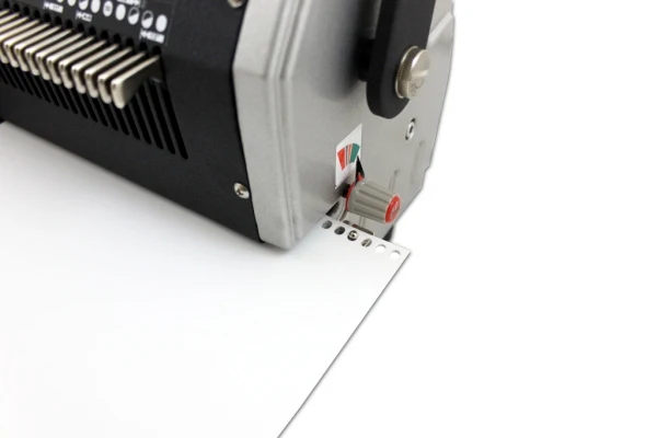 Akiles CoilMac-ER+ Coil Binding Machine with Electric Coil Inserted