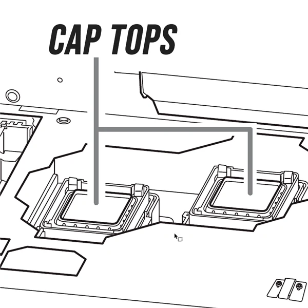 Roland ASSY,CAP TOP SV2 CG2183 (6000007616)