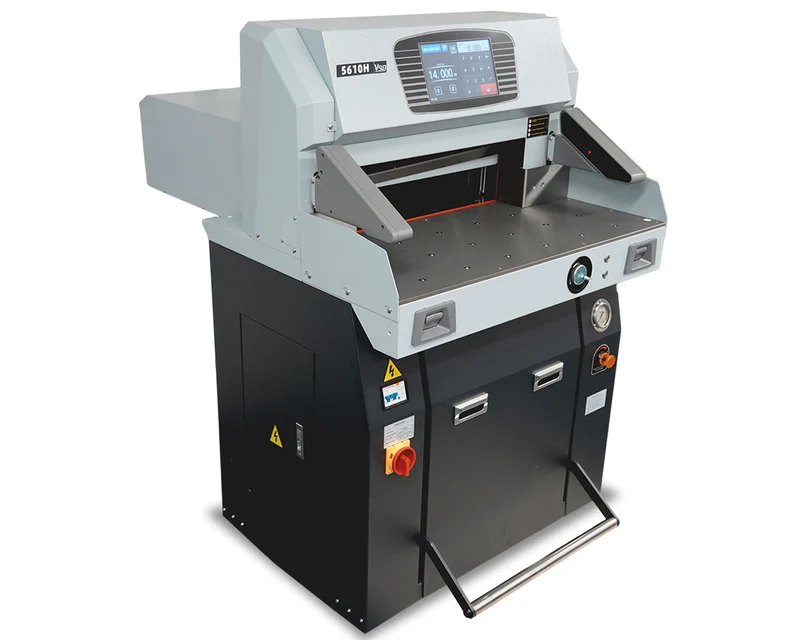 Boway 5610H Programmable Hydraulic Paper Cutter, 22"