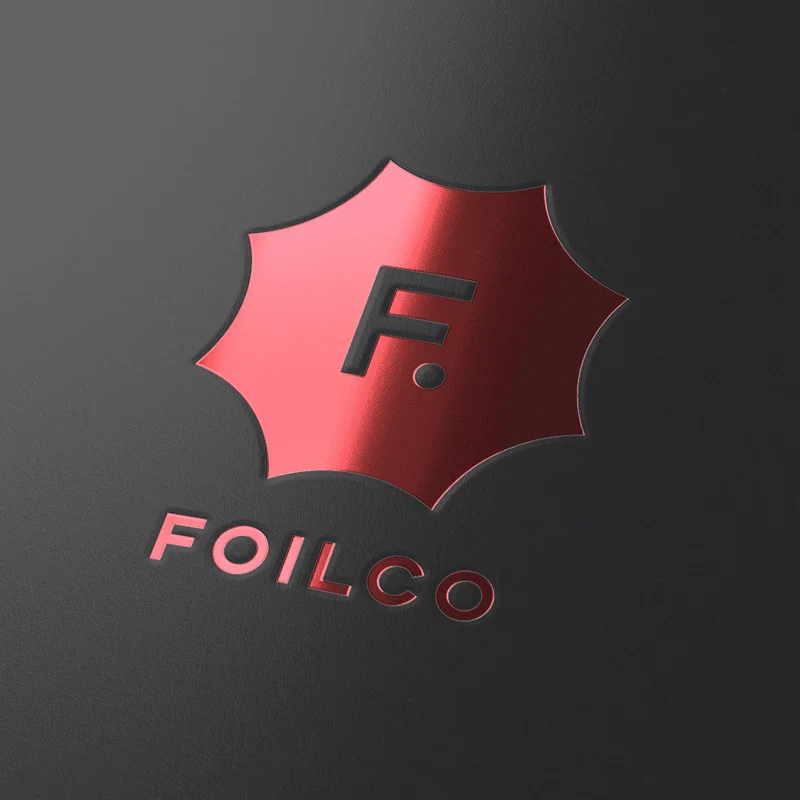 Red Foil Roll