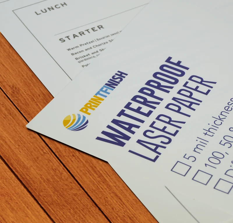 Synthetic Weatherproof Laser Printer Paper (Synthetic Laser Matte Opaque)