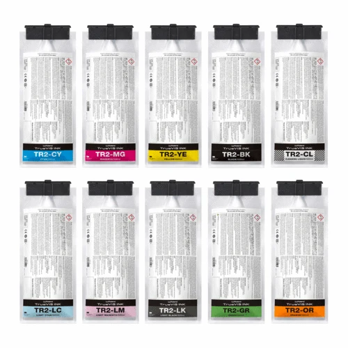 Truevis TR2 inks - 500ml Pouches