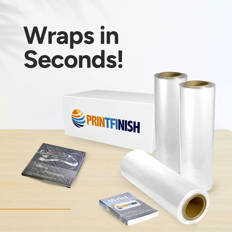 Polyolefin Centerfold Shrink Wrap Film - 75 Gauge 525'