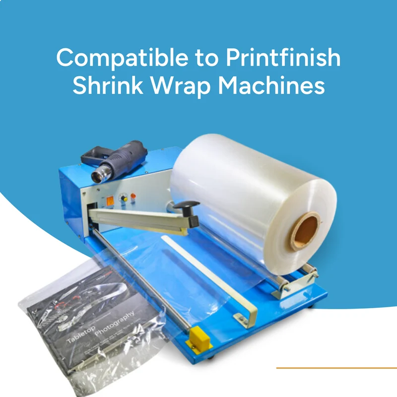 Polyolefin Centerfold Shrink Wrap Film - 75 Gauge 525'