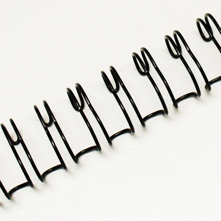 Wire-O Wires Pitch 2:1 (Silver) 100pcs