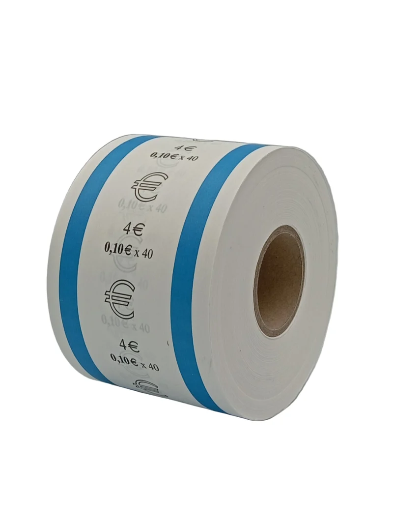 Bobine à encartoucher pour pièces de monnaie
