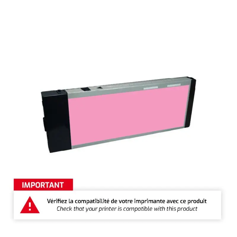 Epson T6066 Cartouche Light Magenta compatible équivalent à C13T606600 pour Epson Stylus Pro 4800