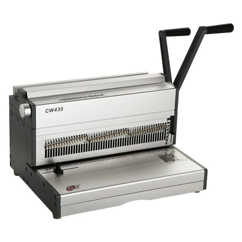 SUPU-CW430 Manual Double-Wire-Punch/Binding-Machine 17"