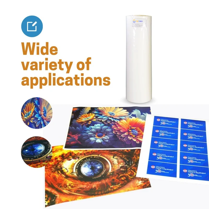 Soft-Touch Matte Laminating Film — Thermal BOPP Rolls, 12" to 27"