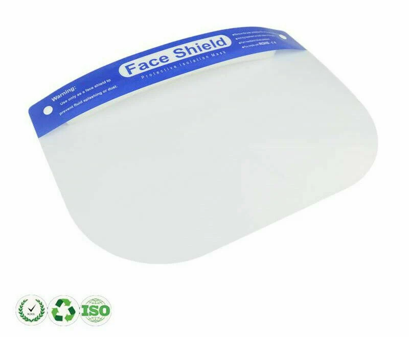 Safety Full Face Shield - 10 pcs
