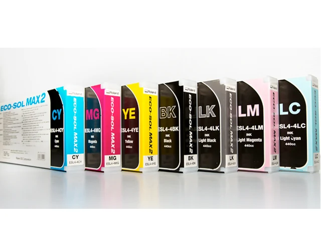 Roland Eco-Sol MAX 2 ESL4 Ink Cartridges