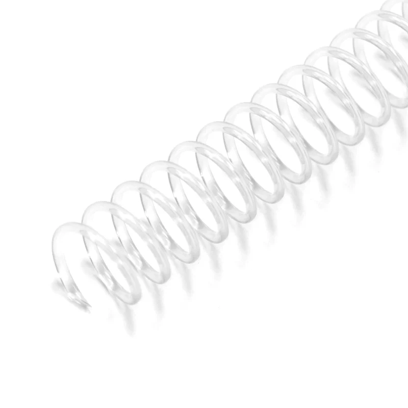 Plastic Coils 4:1 (Clear)