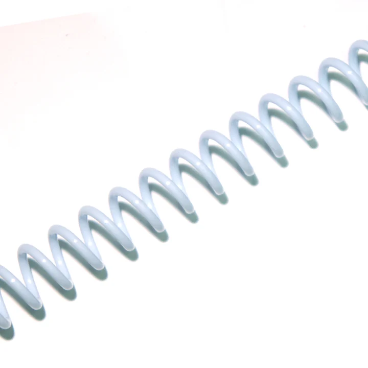 Plastic Coils 4:1 Pitch 12" (White)