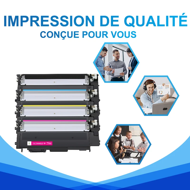 Pack 4 Couleurs Samsung CLT P404C Toners Compatibles | SU365A