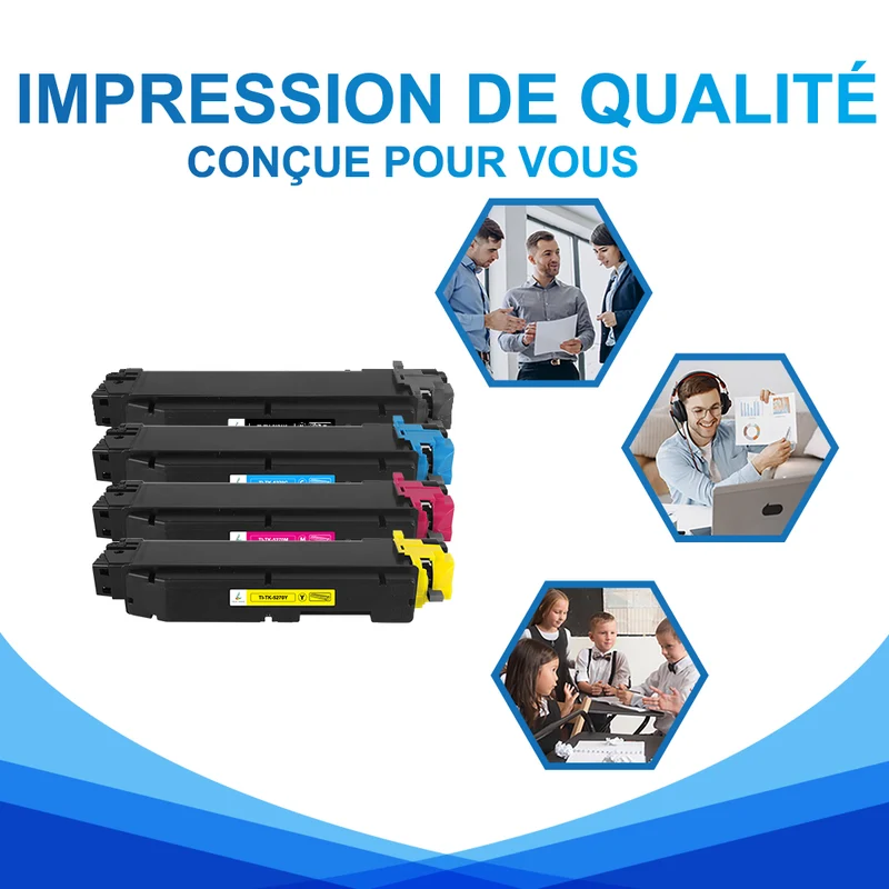 Compatible Kyocera ecosys p6230cdn Toners - TK-5270