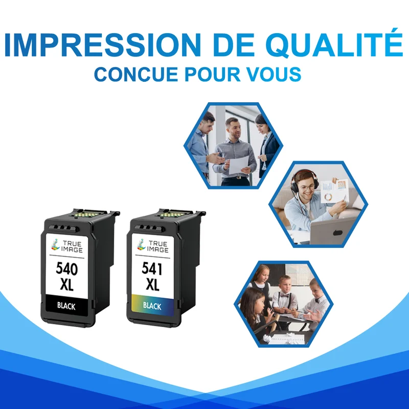 Compatible Canon PIXMA MX395 Cartouches d’encre - PG540/541