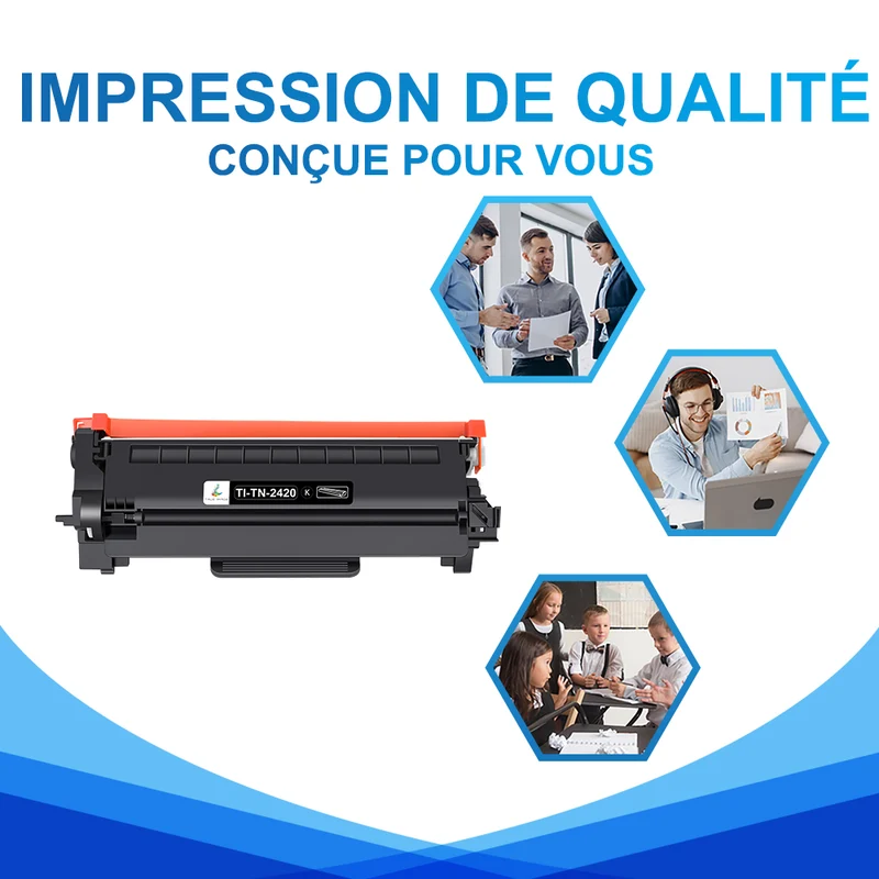Compatible Brother MFC-l2750dw Toner Multipack - TN2420