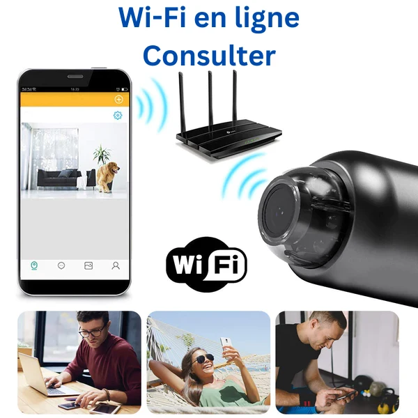 Caméra Full HD pour Surveillance Discrète