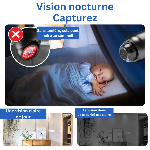 Caméra Full HD pour Surveillance Discrète