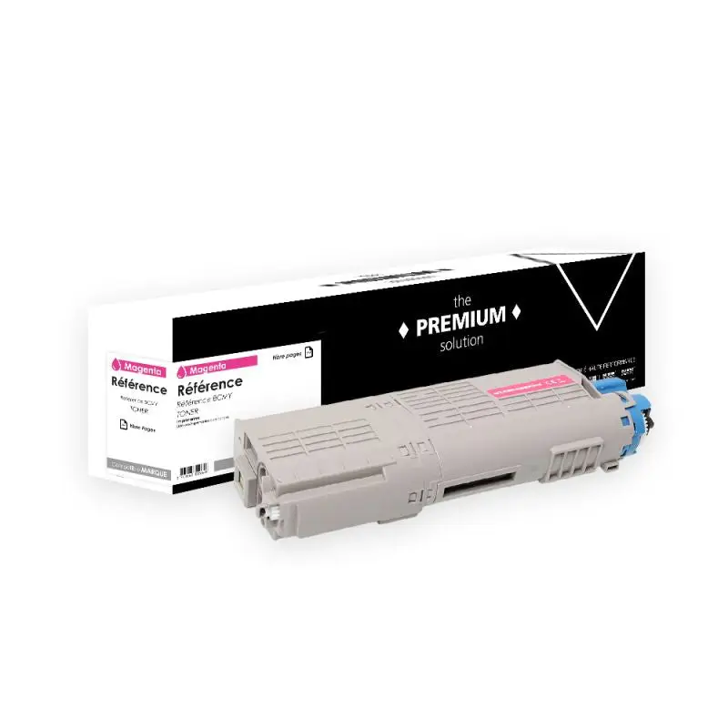 OKI C9600 Toner Magenta compatible équivalent à 42918914