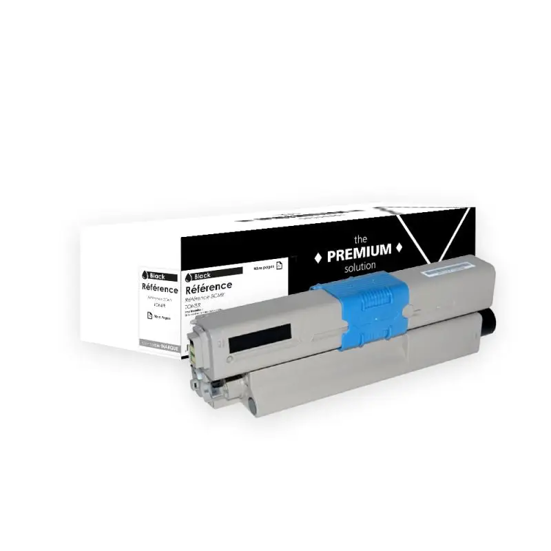 OKI C332 Toner Noir compatible équivalent à 46508712