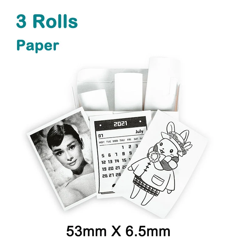 Printello - Mini Imprimante Thermique Portable Sans Encre