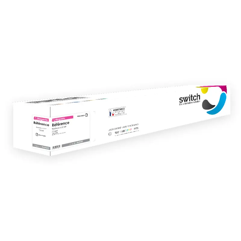Samsung 809 Toner Magenta compatible équivalent à CLTM809SELS, SS649A · Switch