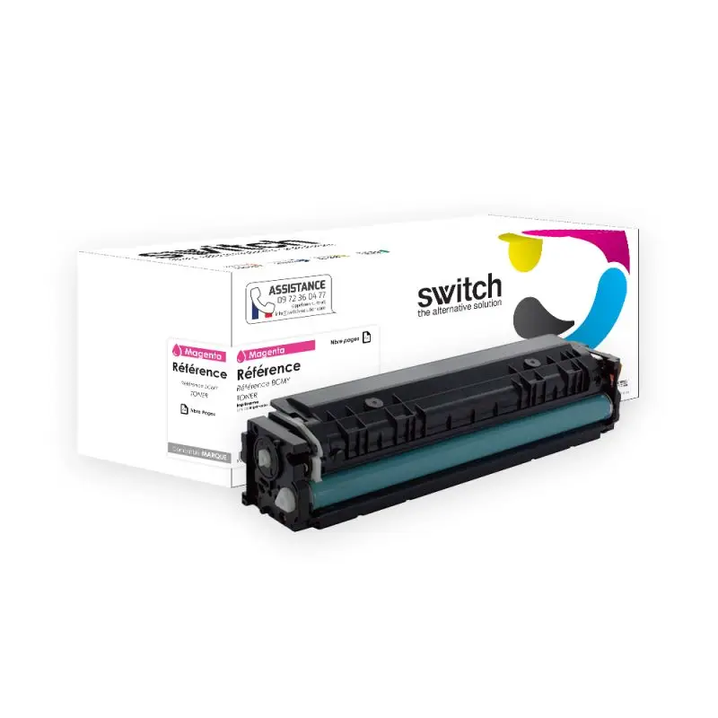 Samsung M506L Toner Magenta compatible équivalent à CLT-M506LELS · Switch