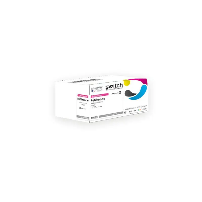Samsung CLP-M350A Toner Magenta compatible équivalent à CLP-M350AELS · Switch