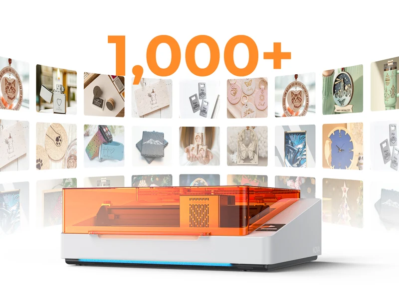 TOOCAA NOVA – Machine de découpe & gravure laser intelligente avec IA intégrée