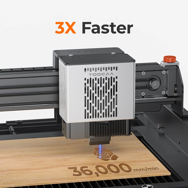 TOOCAA NOVA – Machine de découpe & gravure laser intelligente avec IA intégrée