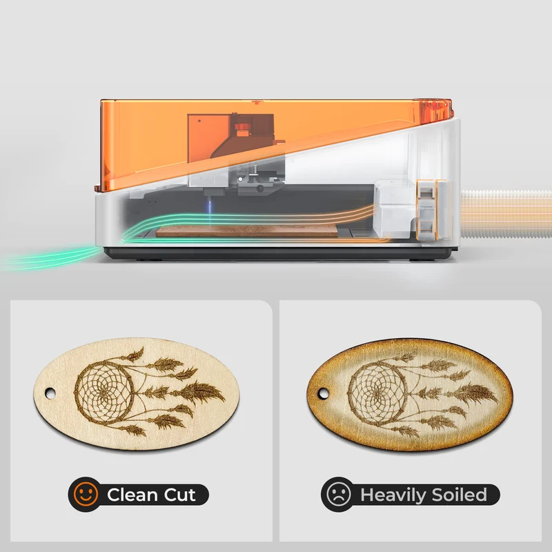 TOOCAA NOVA – Machine de découpe & gravure laser intelligente avec IA intégrée