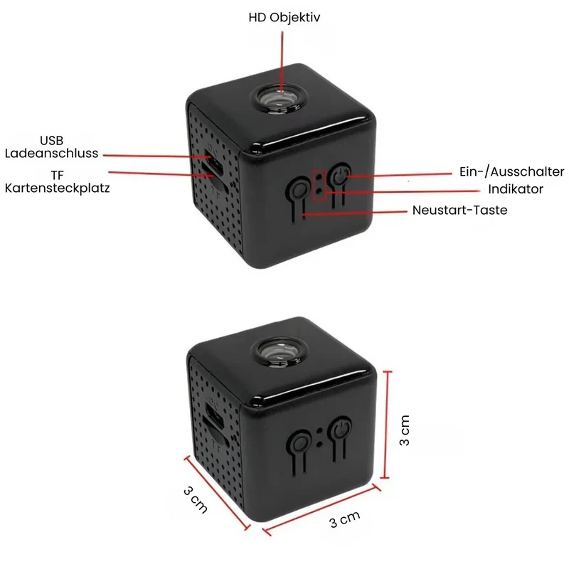 Camidis - Caméra De Surveillance Compacte Sans Fil
