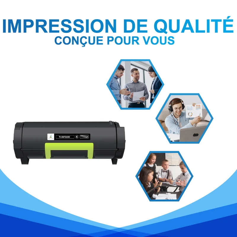 56F2U00 Toner Compatible Lexmark MS521dn, MS621dn, MX521ade, MX622ade