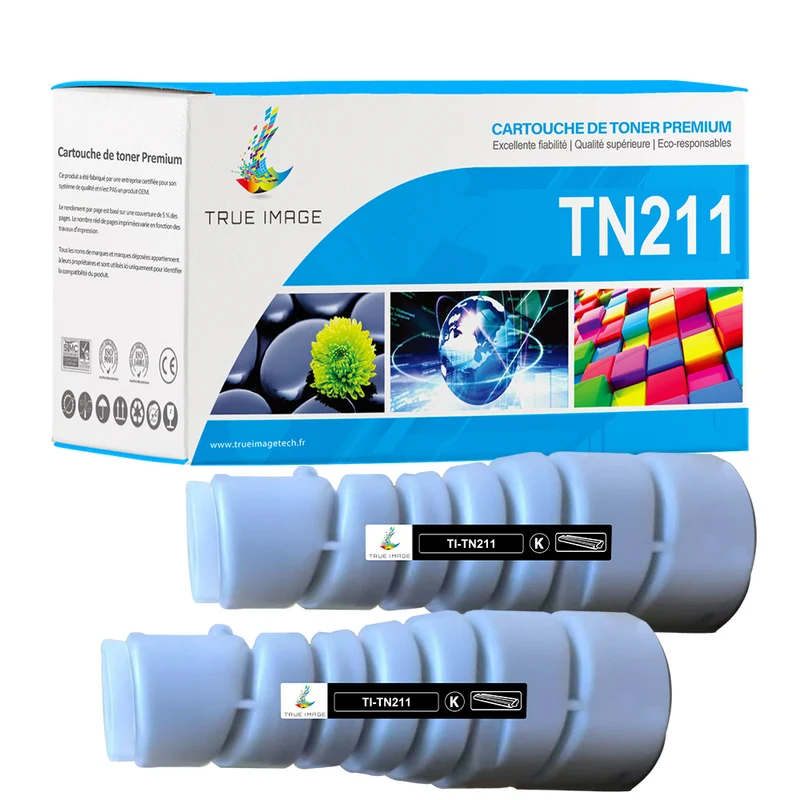 TN211 Toner Compatible Konica Minolta bizhub 200, 250, 282