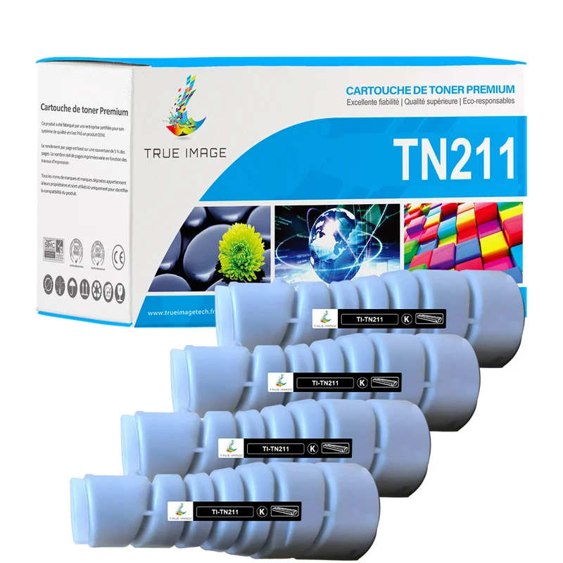 TN211 Toner Compatible Konica Minolta bizhub 200, 250, 282