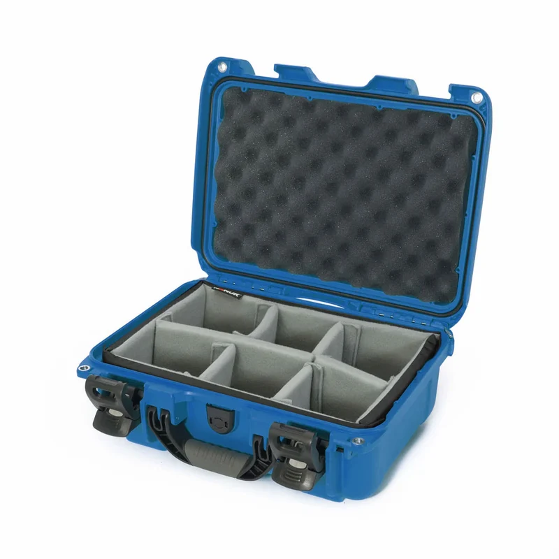 Valise Rigide Nanuk 915 avec Séparateurs rembourrés (Bleu)