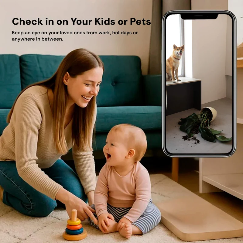 Discréto - Mini Caméra WiFi Discrète Full HD