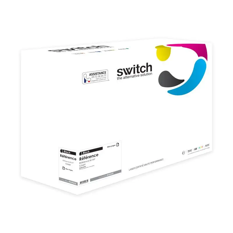 Samsung ML-D3050A Toner Noir compatible équivalent à ML-D3050BELS · Switch