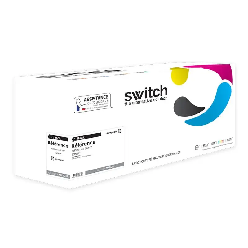 Samsung 204E Toner Noir compatible équivalent à MLT-D204E · Switch