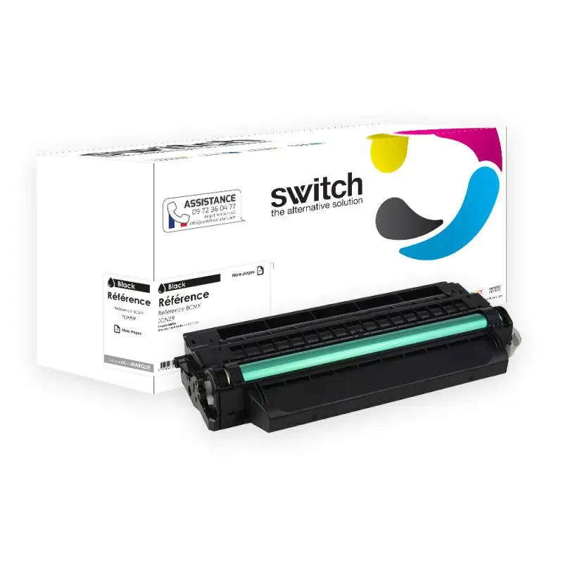 Samsung MLT-D1052L Toner Noir compatible équivalent à MLT-D1052LELS · Switch