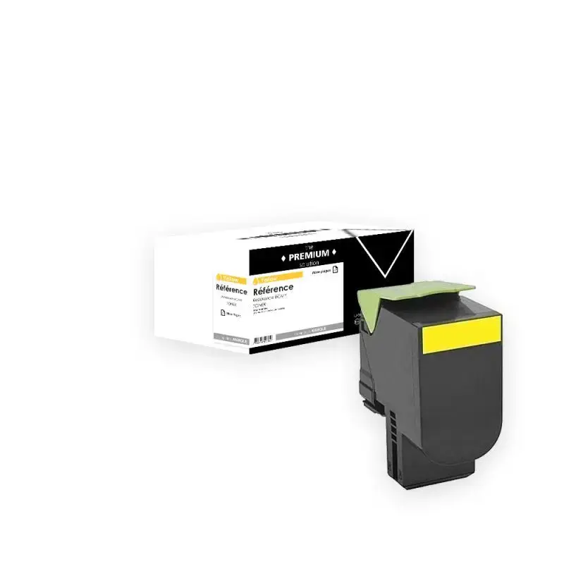 Lexmark CS310 Toner Jaune compatible équivalent à 70C2HYO, 702HY