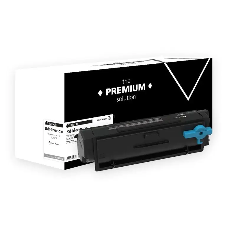 Lexmark 552H Toner Noir compatible équivalent à 55B2H00, 55B2H0E