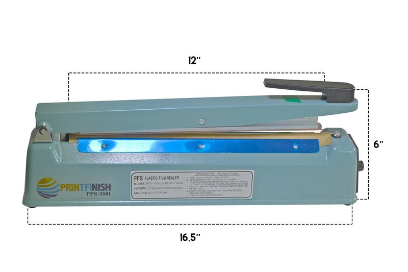 Heat Sealing Machine 8" and 12"