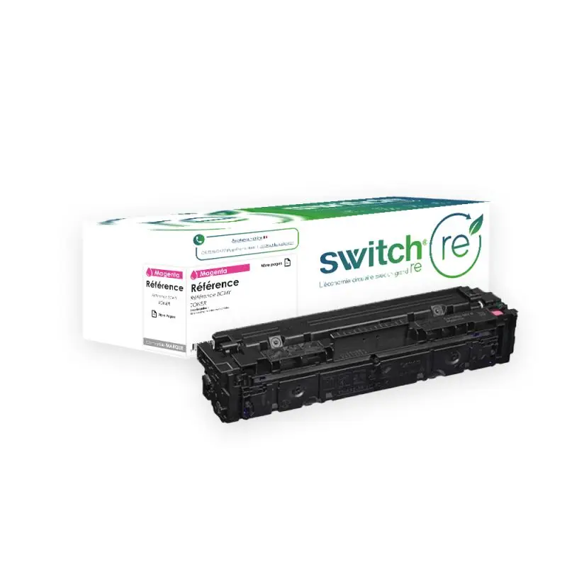 HP 203X Toner Magenta remanufacturé équivalent à CF543X · Switch RE