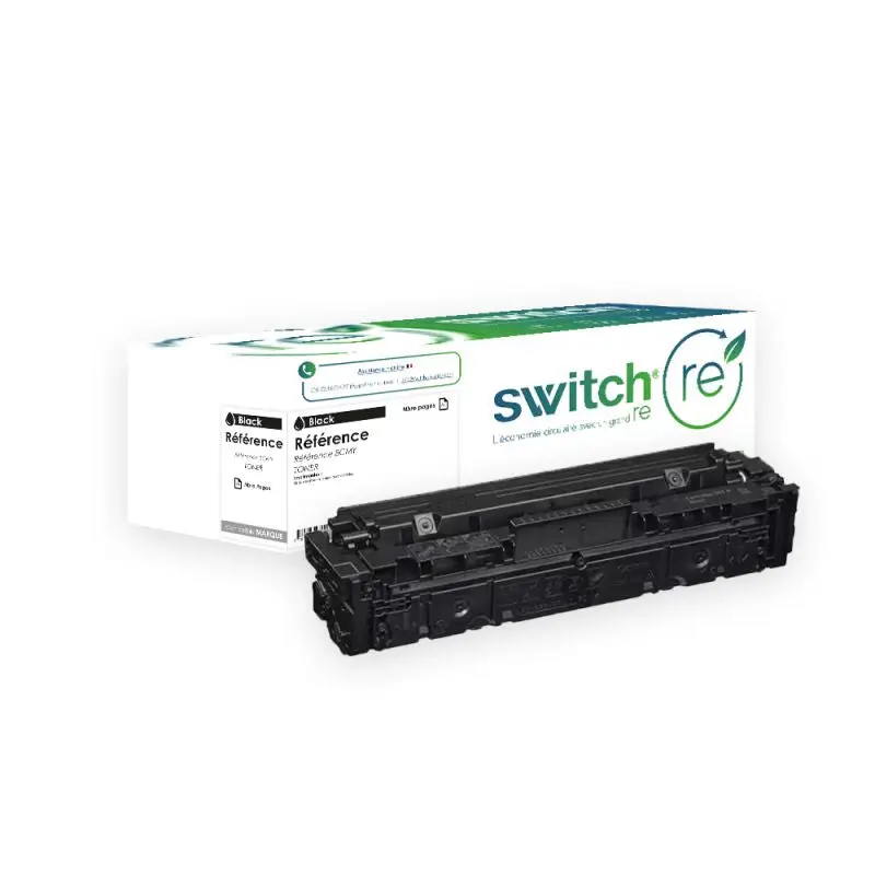 HP 201X Toner Noir remanufacturé équivalent à CF400X · Switch RE