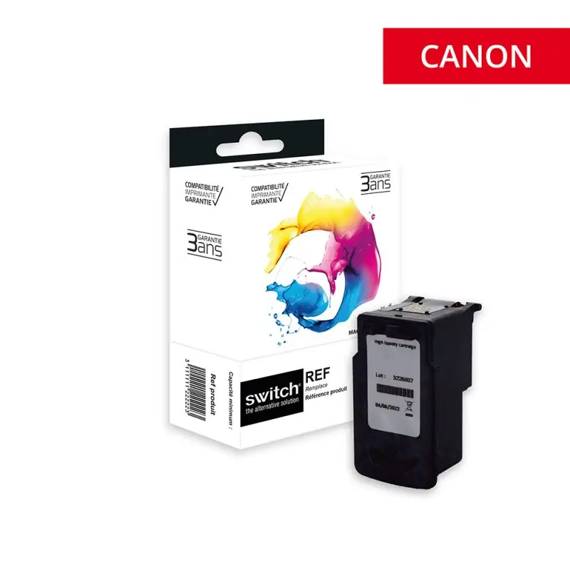 Canon 51 Cartouche Tricolore remanufacturé équivalent à CL51, 0618B001 · Switch
