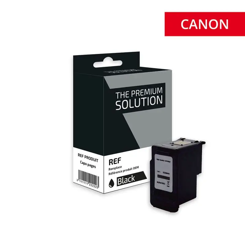 Canon 560XL Cartouche Noir remanufacturé équivalent à PG560XL, 3712C001