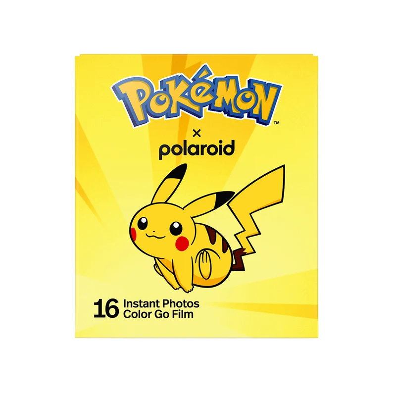 Film Instantané Go Couleur Édition Pokemon Pikachu (16 Poses)