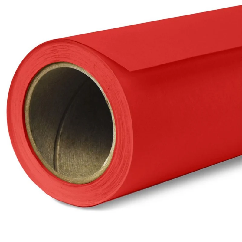 Rouleau de papier 53po x 36pi Rouge Primaire